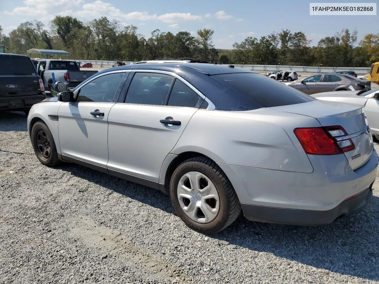 2014 Ford Taurus Police Interceptor VIN: 1FAHP2MK5EG182868 Lot: 74480514