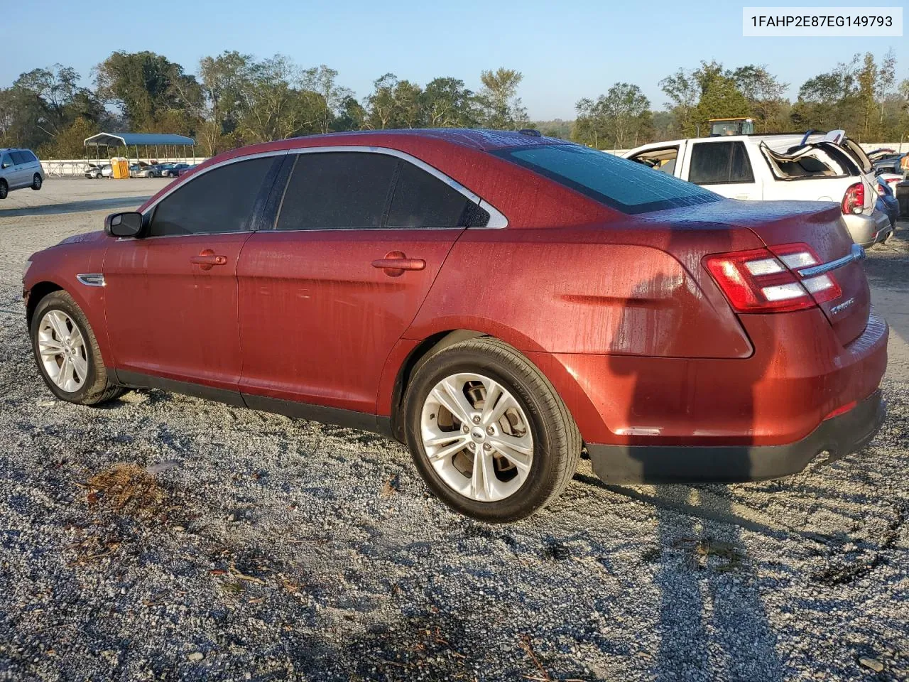 2014 Ford Taurus Sel VIN: 1FAHP2E87EG149793 Lot: 74538724