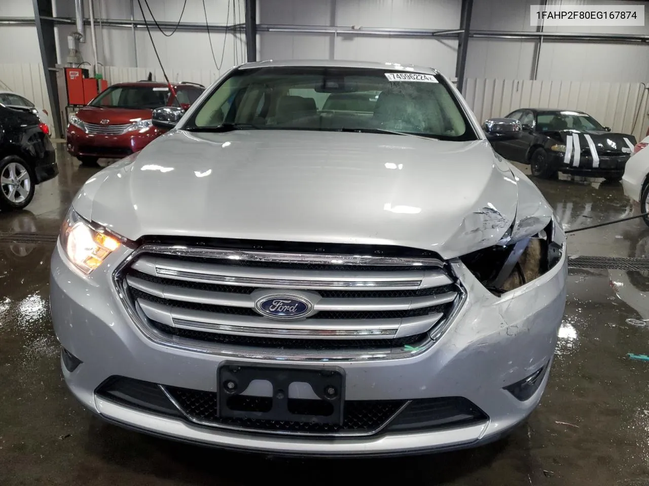 2014 Ford Taurus Limited VIN: 1FAHP2F80EG167874 Lot: 74596224