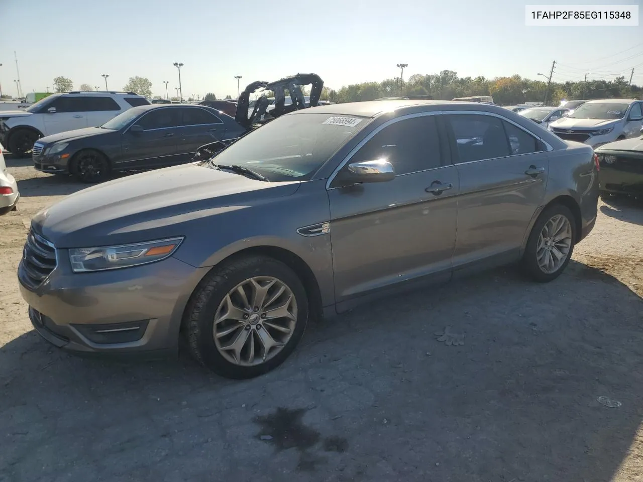 2014 Ford Taurus Limited VIN: 1FAHP2F85EG115348 Lot: 75066594