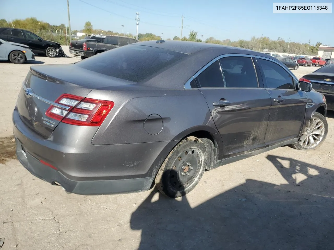 2014 Ford Taurus Limited VIN: 1FAHP2F85EG115348 Lot: 75066594