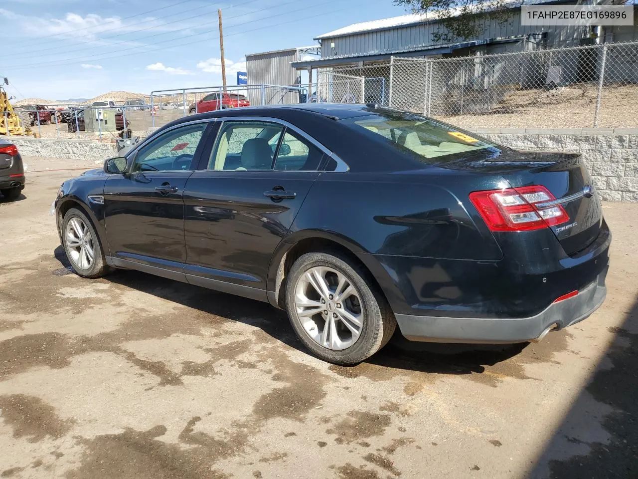 2014 Ford Taurus Sel VIN: 1FAHP2E87EG169896 Lot: 75240344