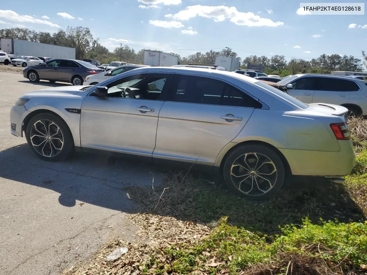 2014 Ford Taurus Sho VIN: 1FAHP2KT4EG128618 Lot: 75260324