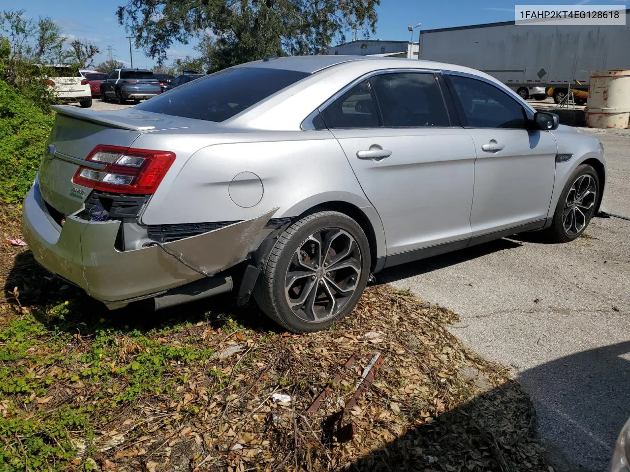 2014 Ford Taurus Sho VIN: 1FAHP2KT4EG128618 Lot: 75260324