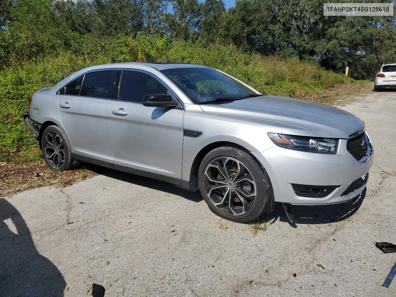 2014 Ford Taurus Sho VIN: 1FAHP2KT4EG128618 Lot: 75260324