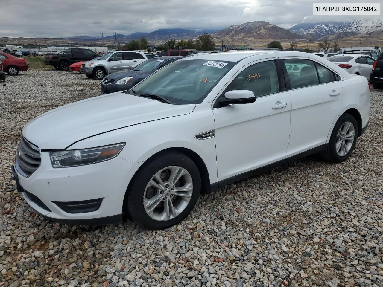 2014 Ford Taurus Sel VIN: 1FAHP2H8XEG175042 Lot: 75510754