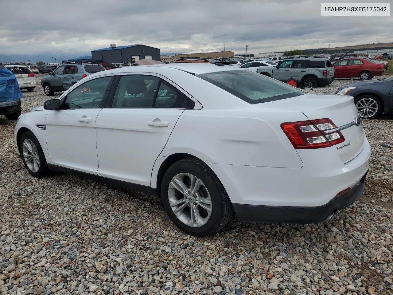 2014 Ford Taurus Sel VIN: 1FAHP2H8XEG175042 Lot: 75510754