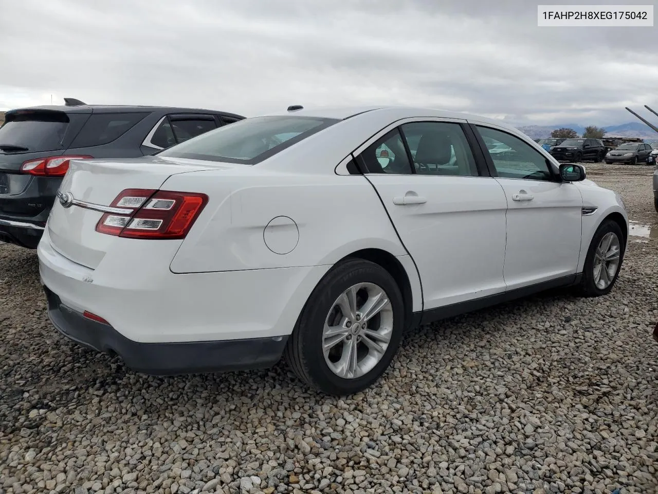 2014 Ford Taurus Sel VIN: 1FAHP2H8XEG175042 Lot: 75510754