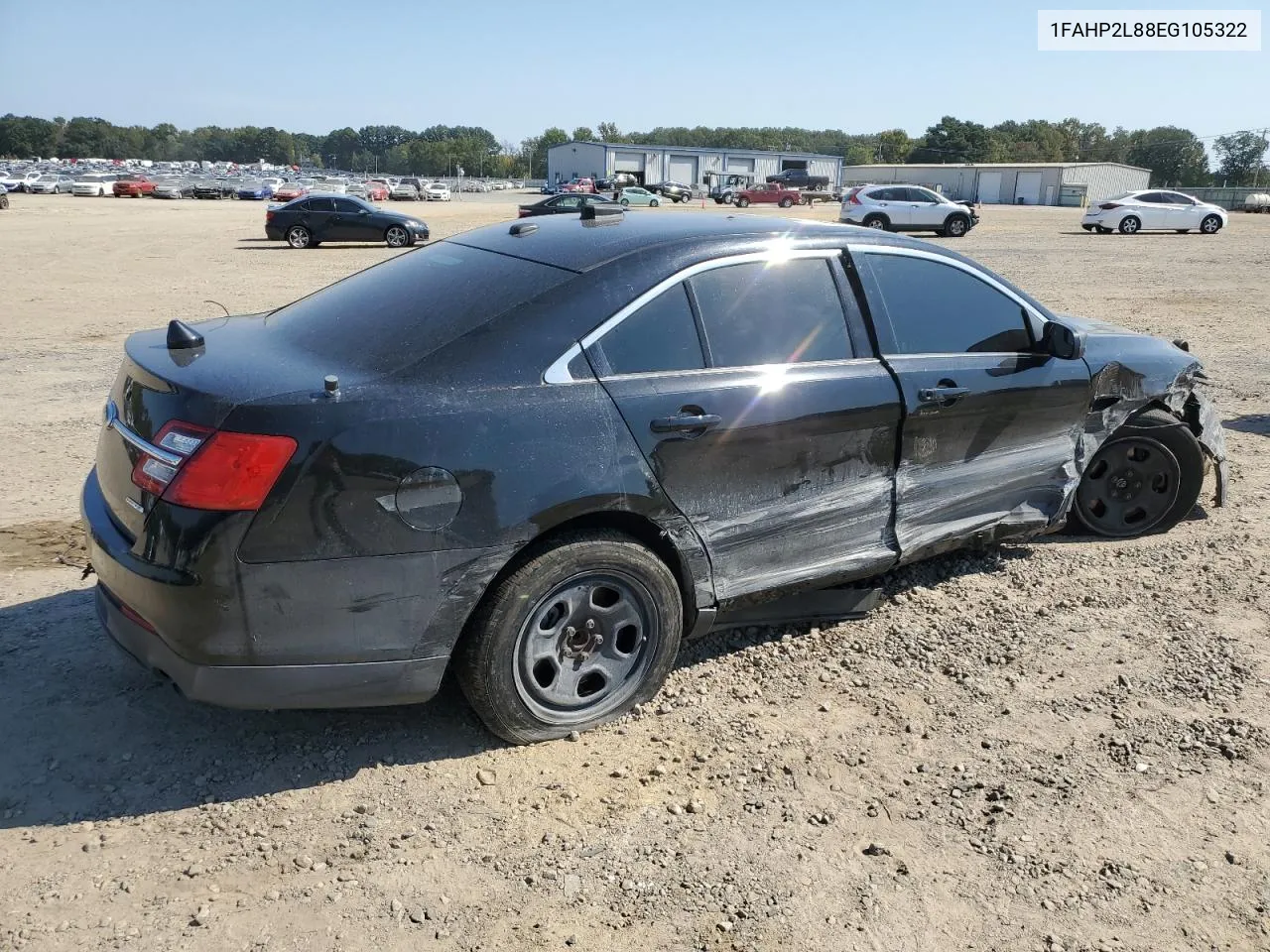 1FAHP2L88EG105322 2014 Ford Taurus Police Interceptor