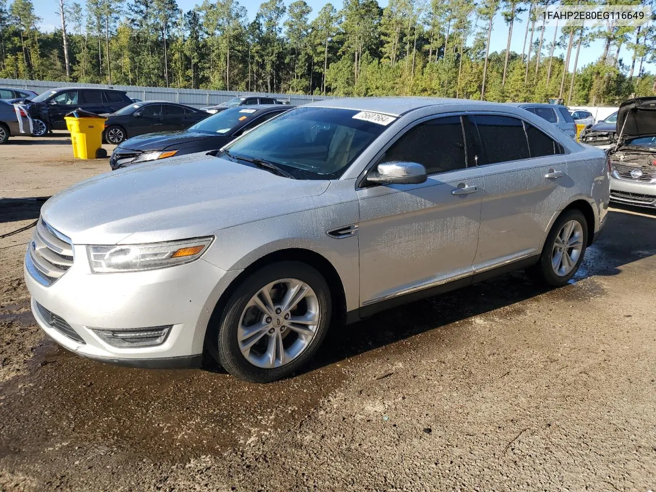 2014 Ford Taurus Sel VIN: 1FAHP2E80EG116649 Lot: 75607664