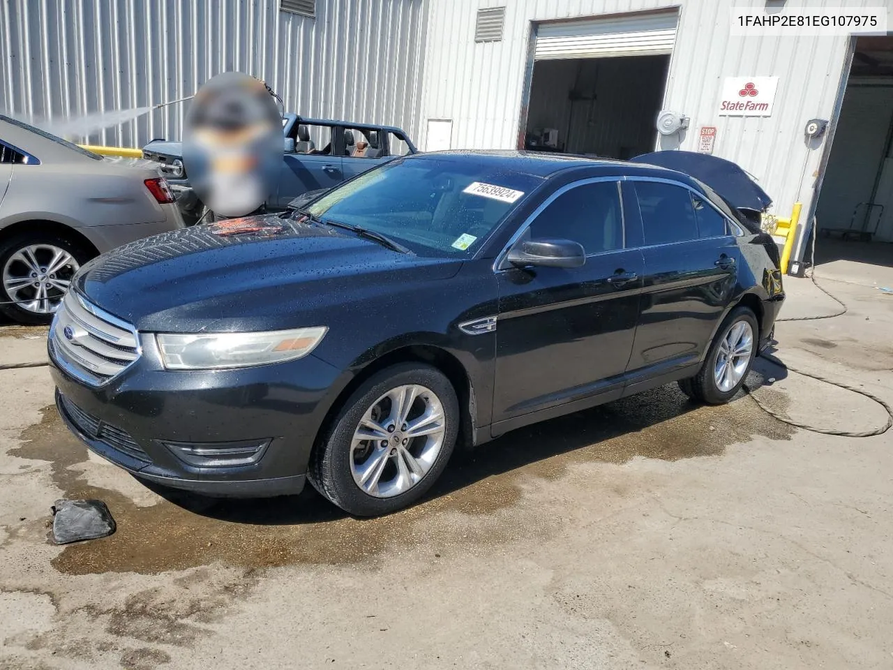 2014 Ford Taurus Sel VIN: 1FAHP2E81EG107975 Lot: 75639924