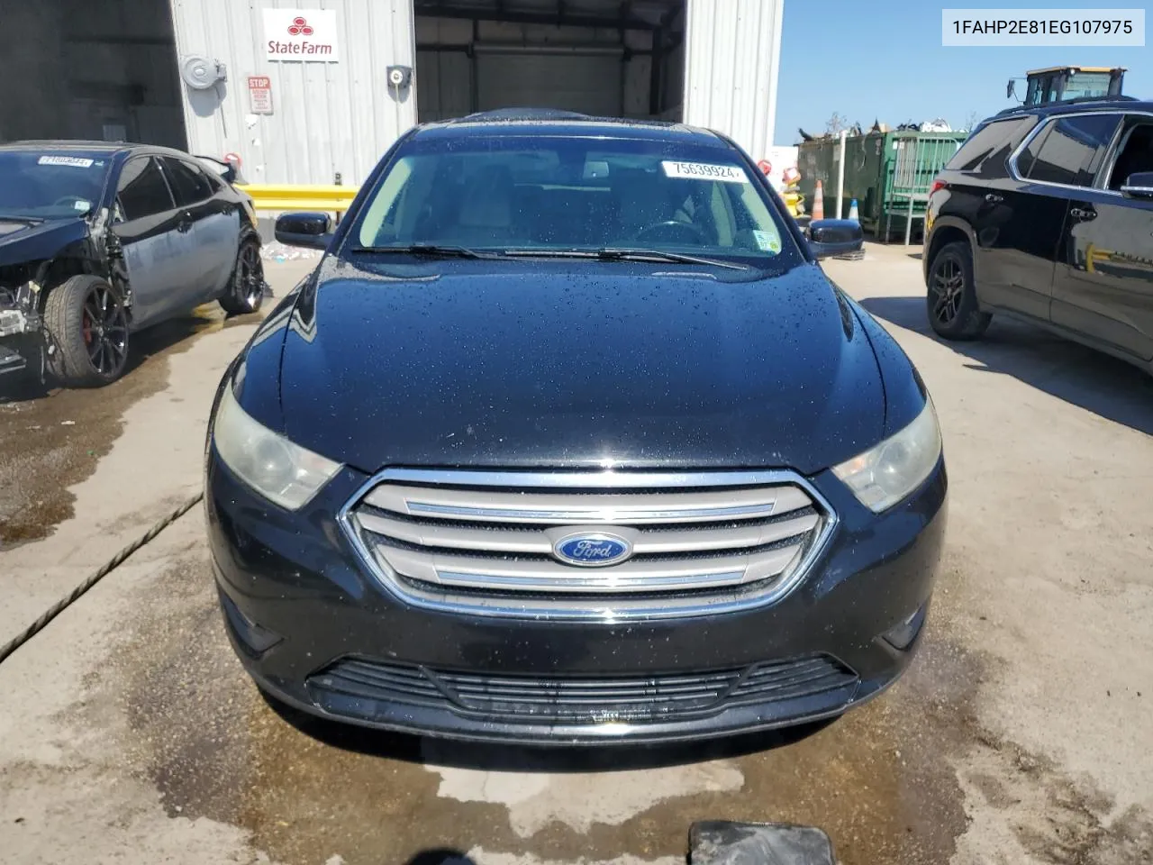 2014 Ford Taurus Sel VIN: 1FAHP2E81EG107975 Lot: 75639924