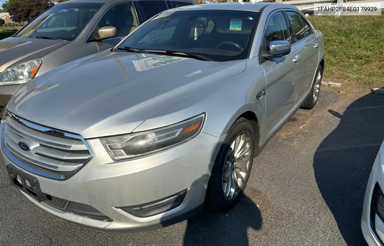 2014 Ford Taurus Limited VIN: 1FAHP2F84EG179929 Lot: 76098374