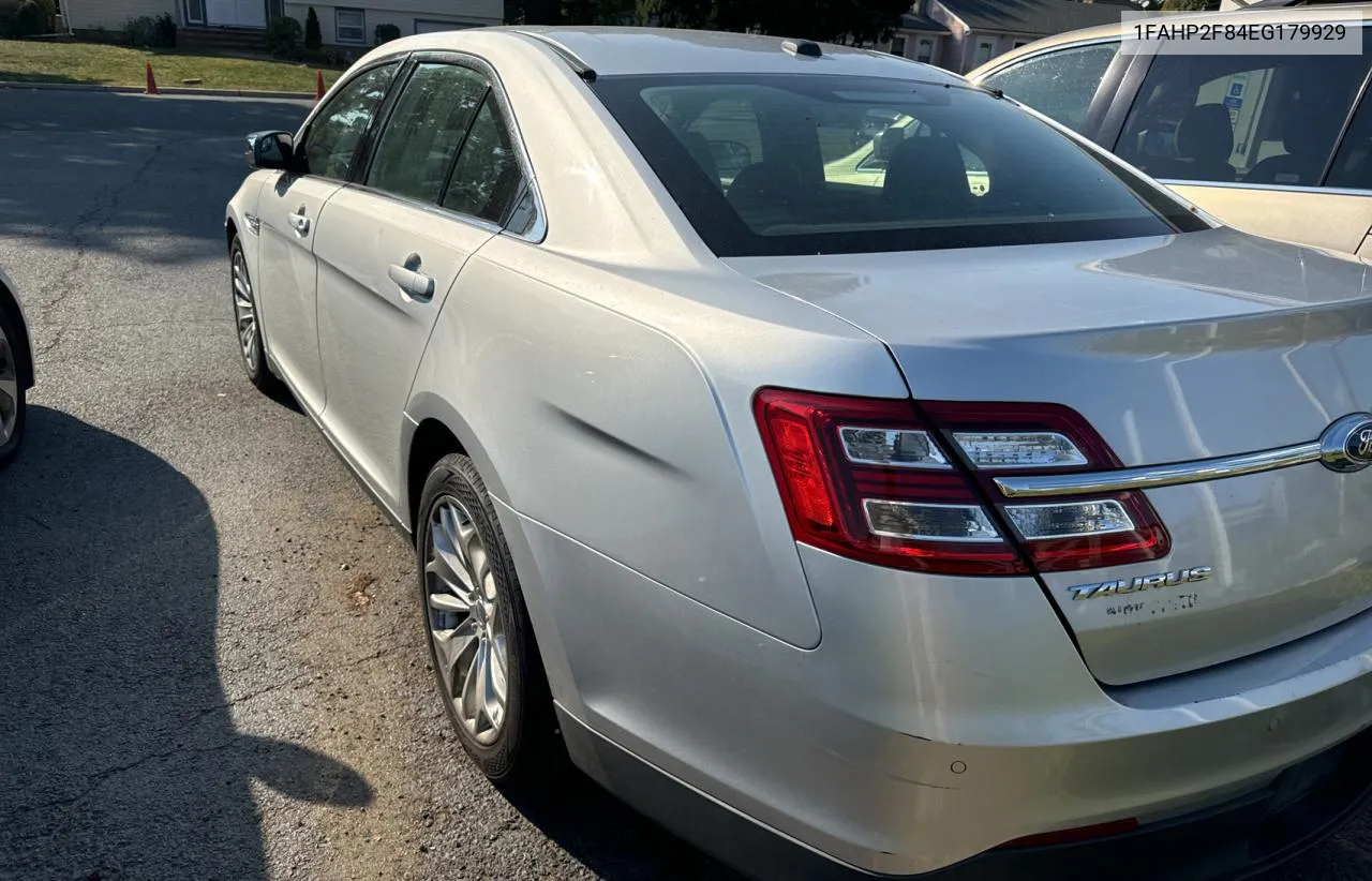 2014 Ford Taurus Limited VIN: 1FAHP2F84EG179929 Lot: 76098374