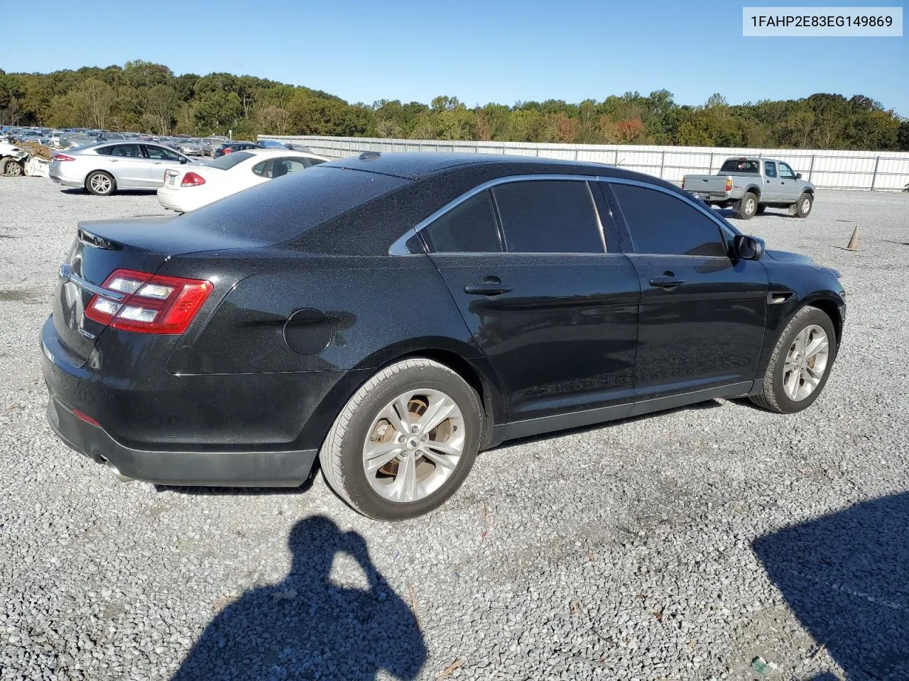 2014 Ford Taurus Sel VIN: 1FAHP2E83EG149869 Lot: 76172204