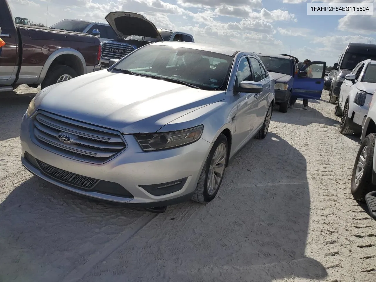 2014 Ford Taurus Limited VIN: 1FAHP2F84EG115504 Lot: 76657524