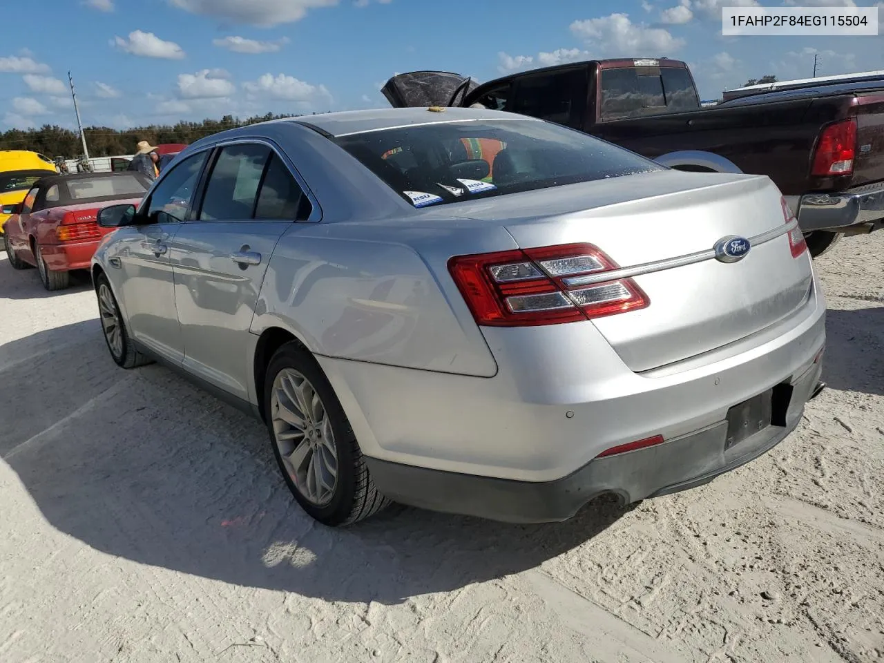 2014 Ford Taurus Limited VIN: 1FAHP2F84EG115504 Lot: 76657524