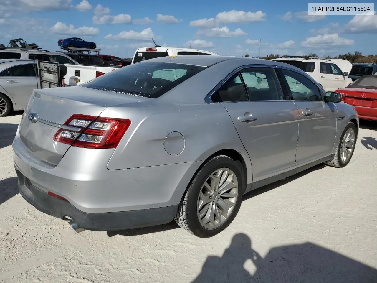 2014 Ford Taurus Limited VIN: 1FAHP2F84EG115504 Lot: 76657524