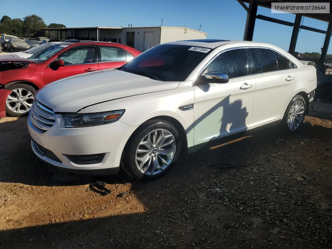 2014 Ford Taurus Limited VIN: 1FAHP2F89EG126644 Lot: 76827594