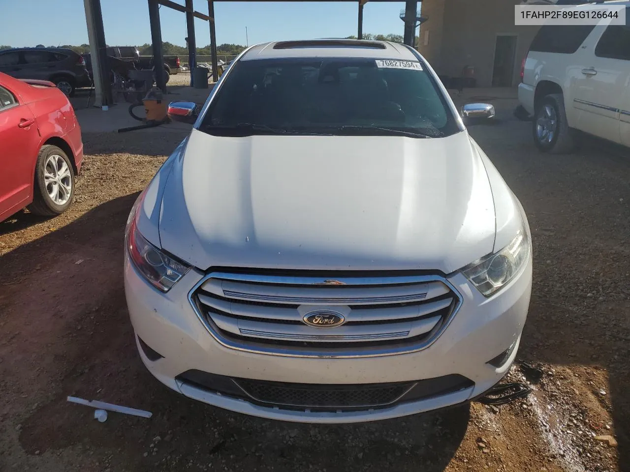 2014 Ford Taurus Limited VIN: 1FAHP2F89EG126644 Lot: 76827594