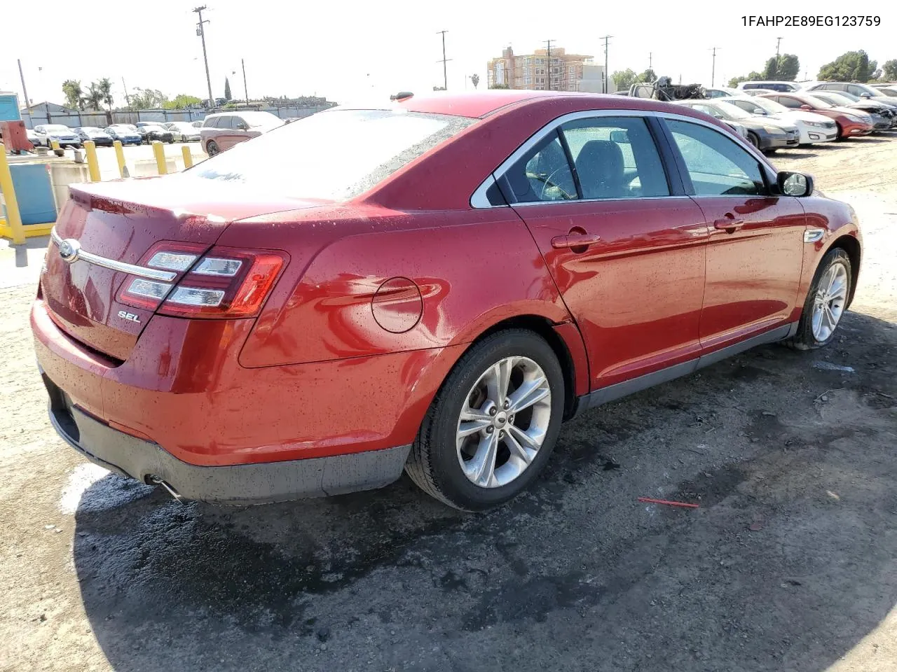 2014 Ford Taurus Sel VIN: 1FAHP2E89EG123759 Lot: 76833954