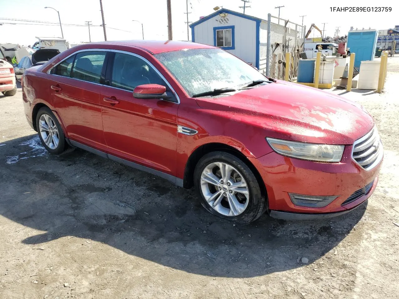 2014 Ford Taurus Sel VIN: 1FAHP2E89EG123759 Lot: 76833954