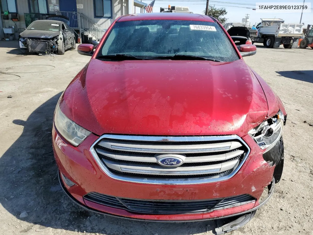 2014 Ford Taurus Sel VIN: 1FAHP2E89EG123759 Lot: 76833954