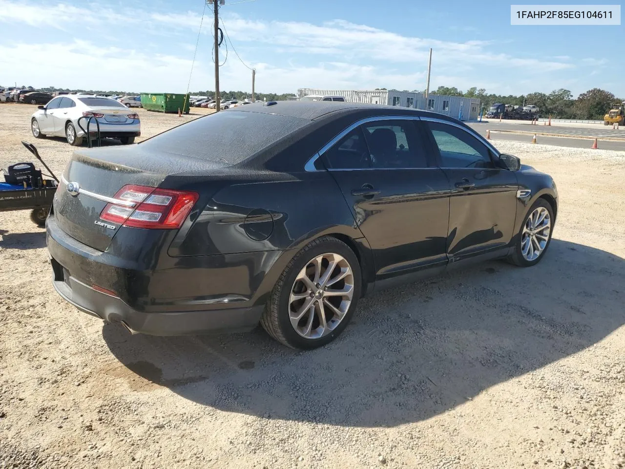 2014 Ford Taurus Limited VIN: 1FAHP2F85EG104611 Lot: 76998774