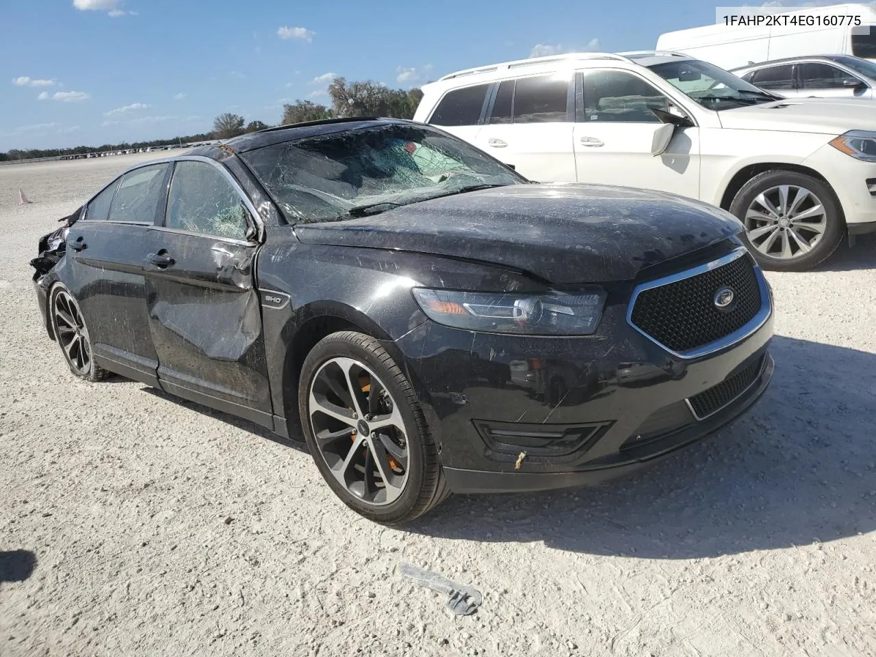 2014 Ford Taurus Sho VIN: 1FAHP2KT4EG160775 Lot: 77162374