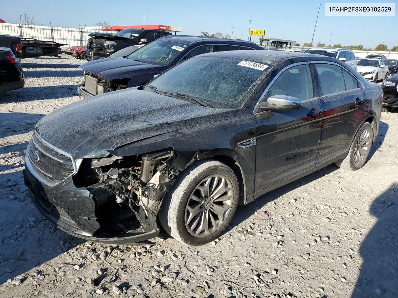 2014 Ford Taurus Limited VIN: 1FAHP2F8XEG102529 Lot: 77170894