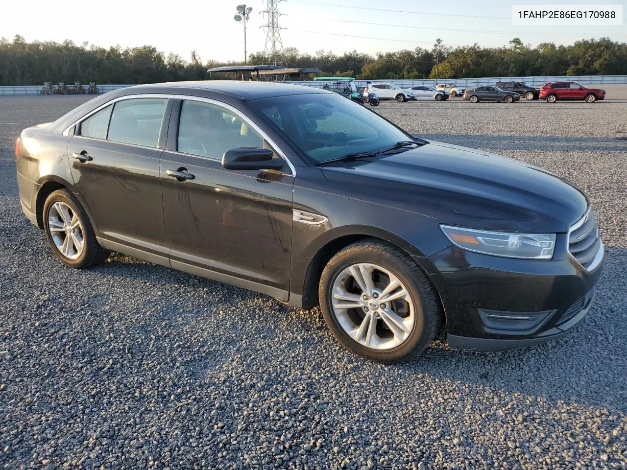 2014 Ford Taurus Sel VIN: 1FAHP2E86EG170988 Lot: 77644414