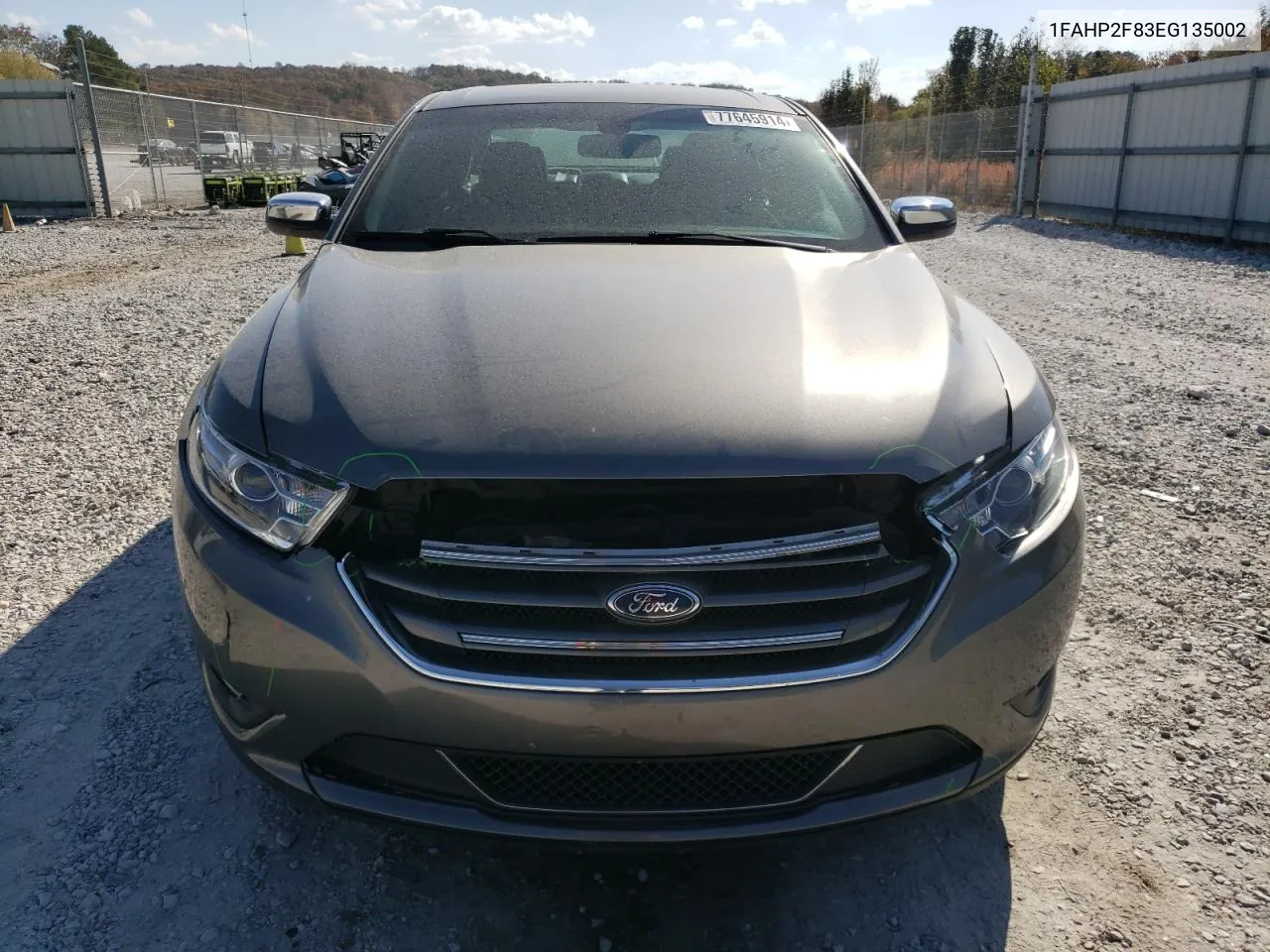 2014 Ford Taurus Limited VIN: 1FAHP2F83EG135002 Lot: 77645914