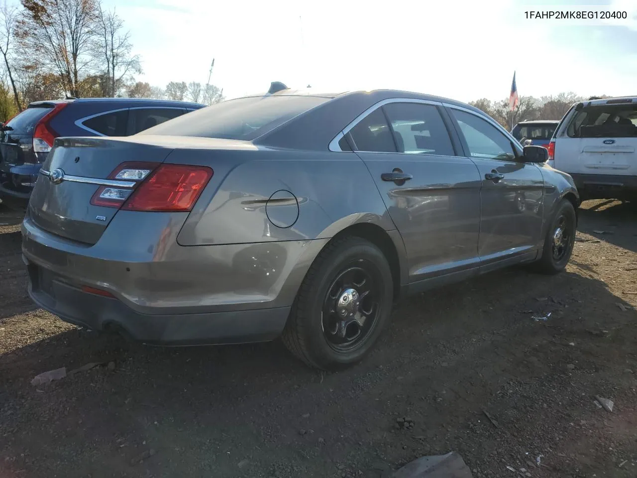 2014 Ford Taurus Police Interceptor VIN: 1FAHP2MK8EG120400 Lot: 77755974