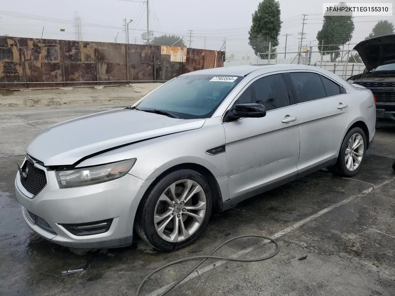 2014 Ford Taurus Sho VIN: 1FAHP2KT1EG155310 Lot: 77903554