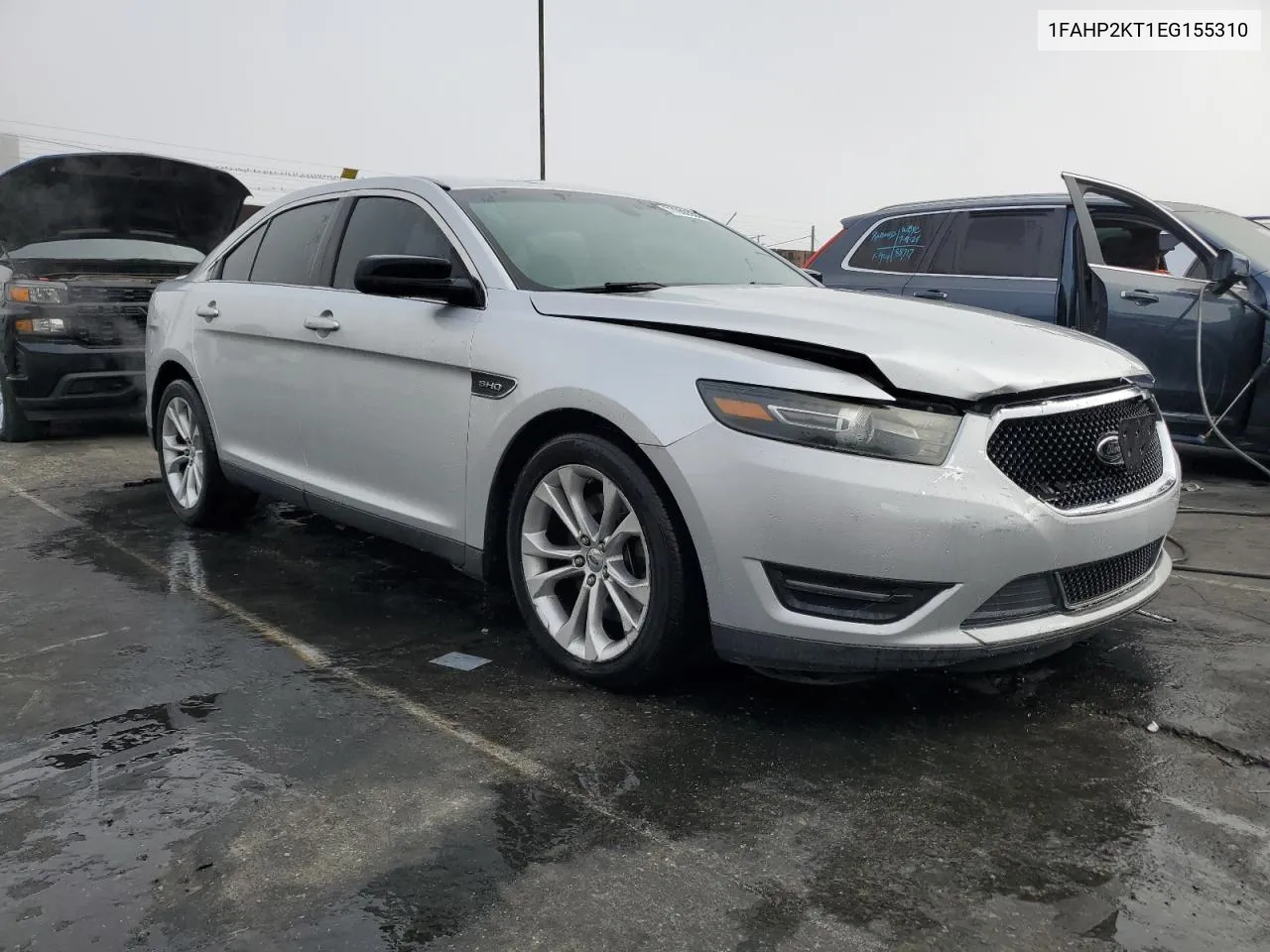 2014 Ford Taurus Sho VIN: 1FAHP2KT1EG155310 Lot: 77903554