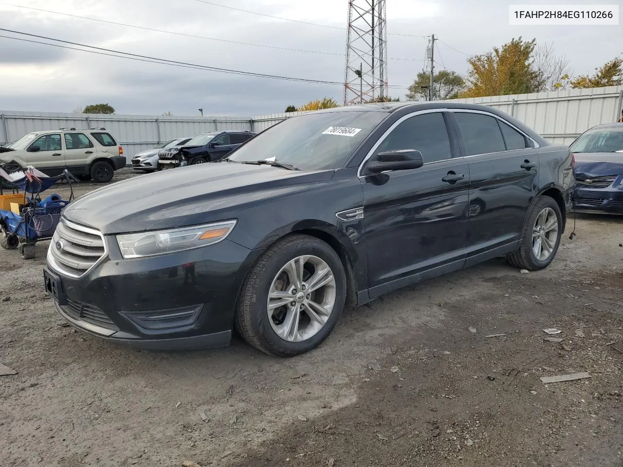 2014 Ford Taurus Sel VIN: 1FAHP2H84EG110266 Lot: 78019684