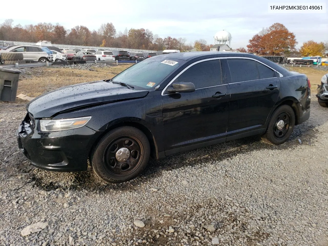 2014 Ford Taurus Police Interceptor VIN: 1FAHP2MK3EG149061 Lot: 78286884