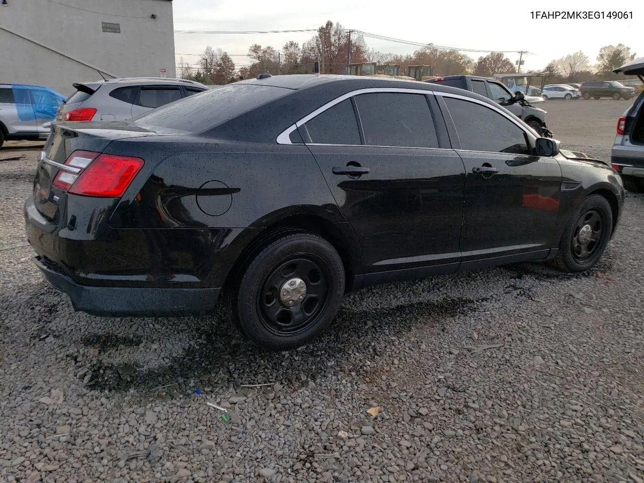 2014 Ford Taurus Police Interceptor VIN: 1FAHP2MK3EG149061 Lot: 78286884