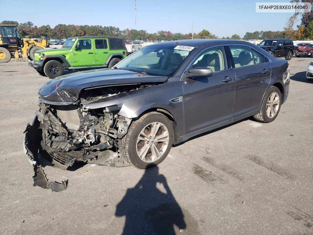 2014 Ford Taurus Sel VIN: 1FAHP2E8XEG144040 Lot: 78383284