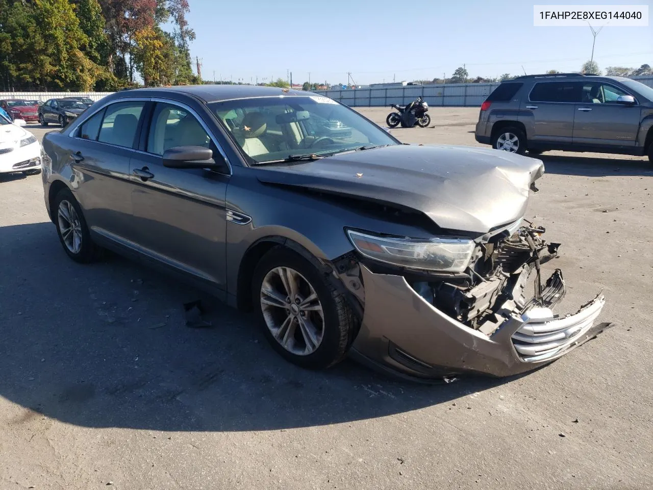 2014 Ford Taurus Sel VIN: 1FAHP2E8XEG144040 Lot: 78383284