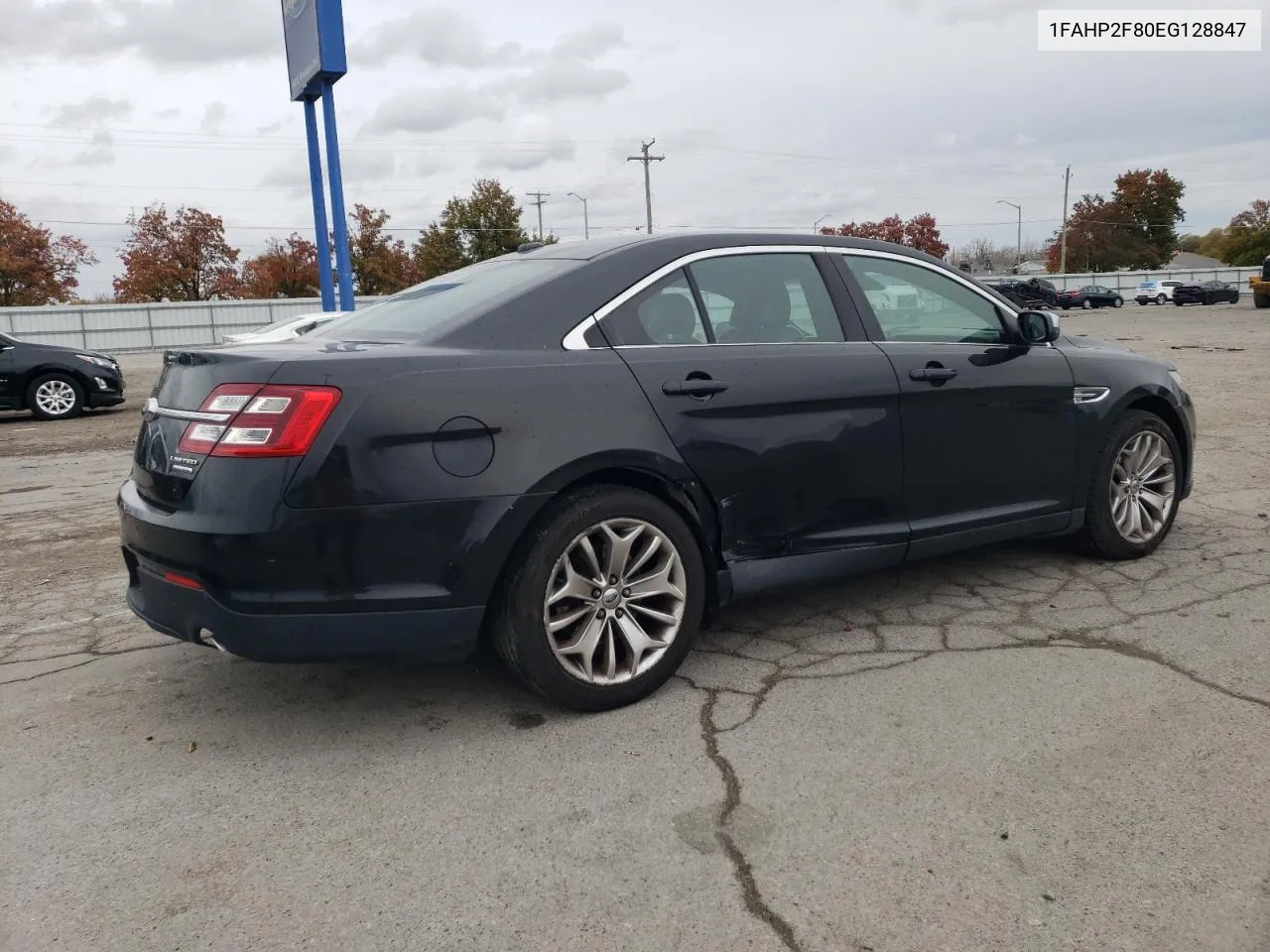 2014 Ford Taurus Limited VIN: 1FAHP2F80EG128847 Lot: 78465824