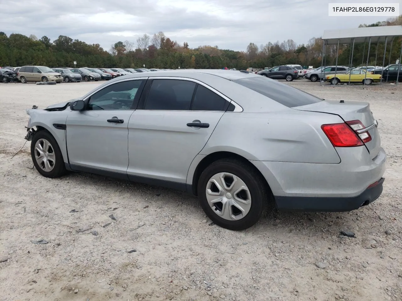 2014 Ford Taurus Police Interceptor VIN: 1FAHP2L86EG129778 Lot: 78791134