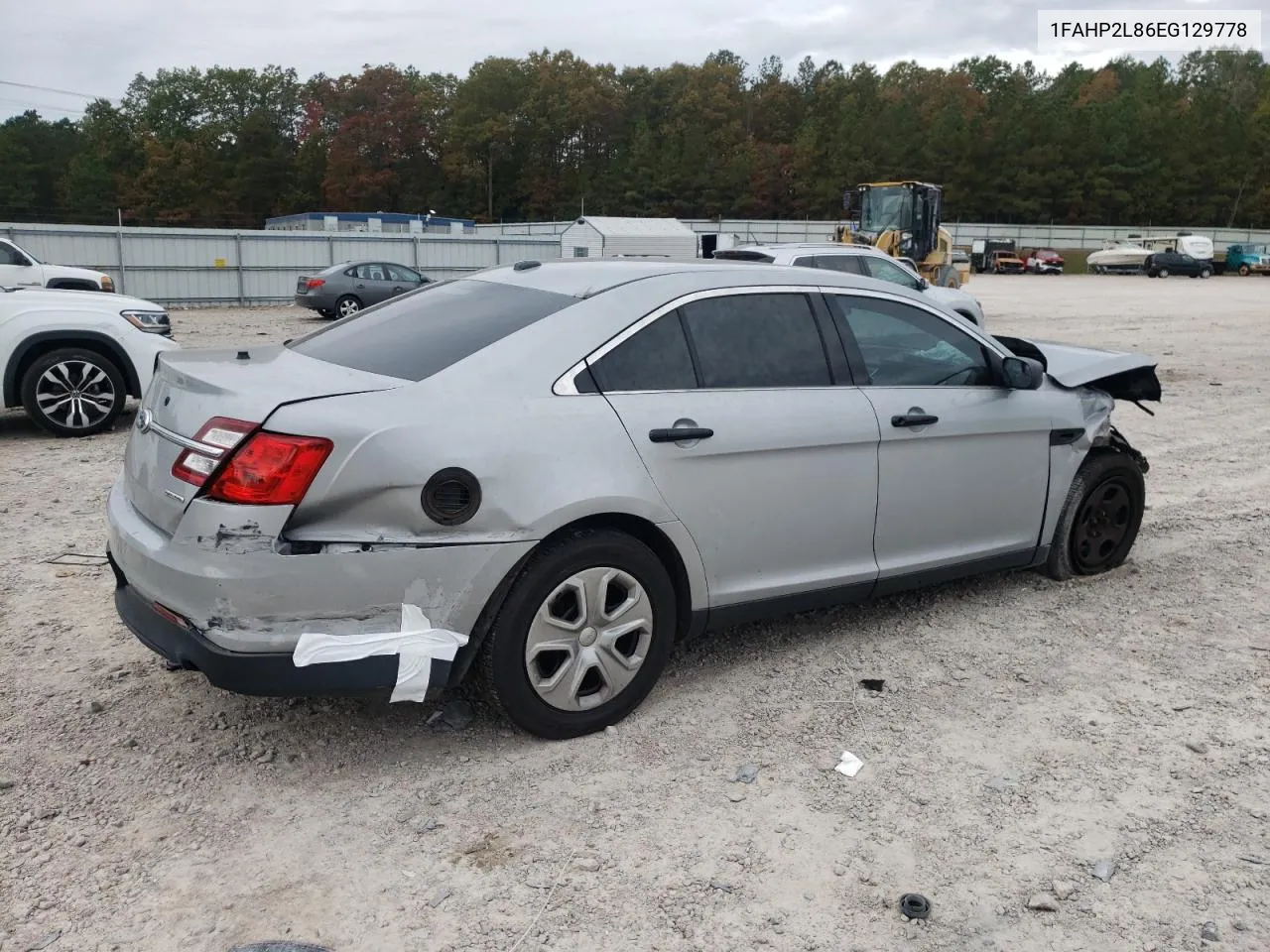 2014 Ford Taurus Police Interceptor VIN: 1FAHP2L86EG129778 Lot: 78791134