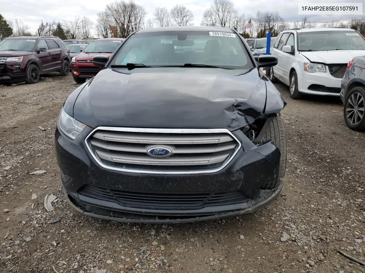 2014 Ford Taurus Sel VIN: 1FAHP2E85EG107591 Lot: 78919034