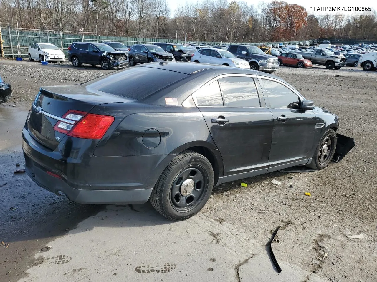 2014 Ford Taurus Police Interceptor VIN: 1FAHP2MK7EG100865 Lot: 78982384