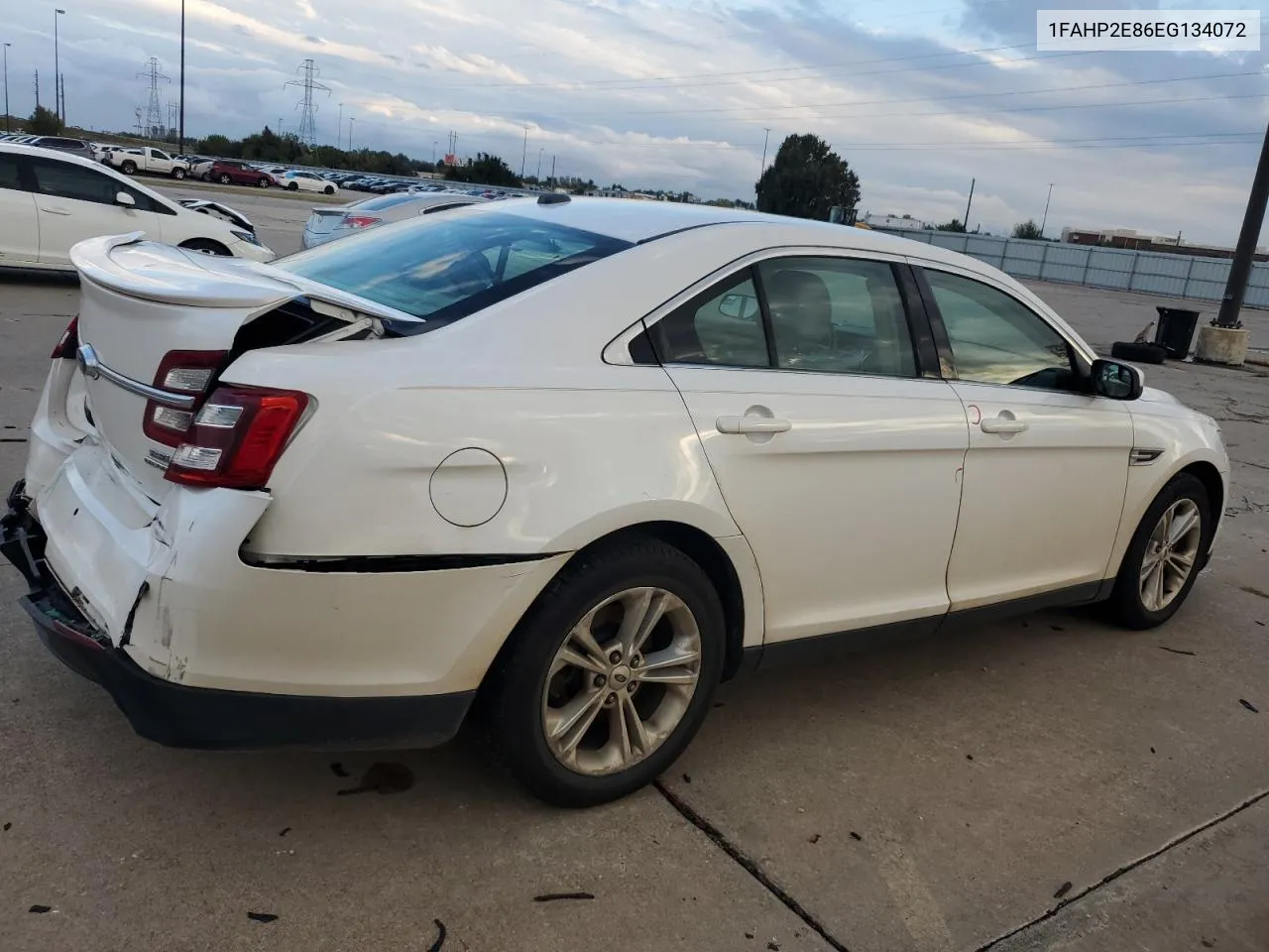 2014 Ford Taurus Sel VIN: 1FAHP2E86EG134072 Lot: 79195634