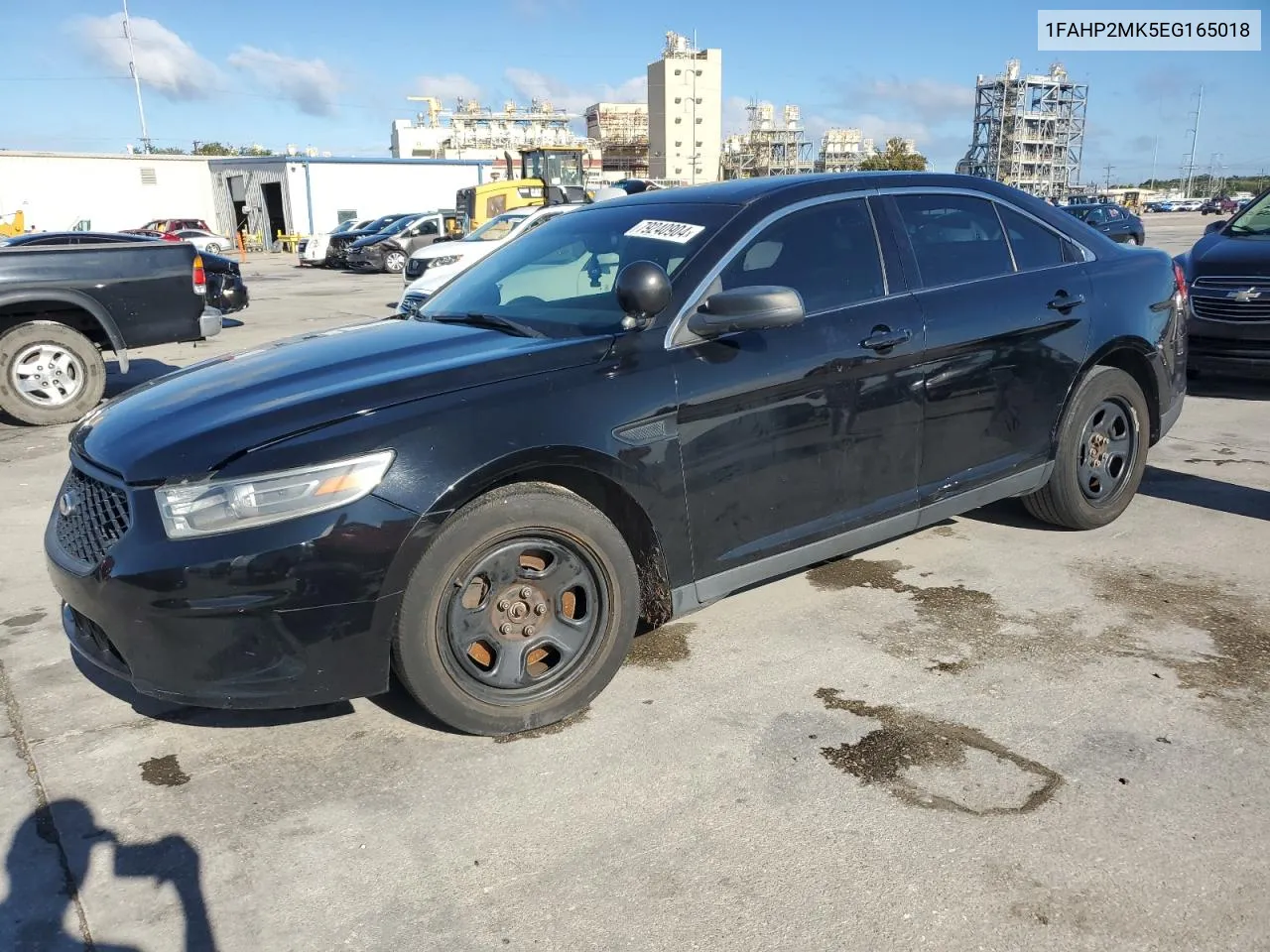 2014 Ford Taurus Police Interceptor VIN: 1FAHP2MK5EG165018 Lot: 79240904