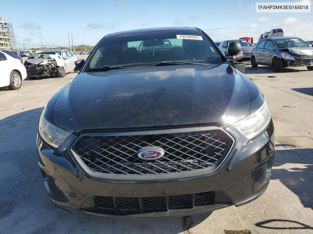 2014 Ford Taurus Police Interceptor VIN: 1FAHP2MK5EG165018 Lot: 79240904