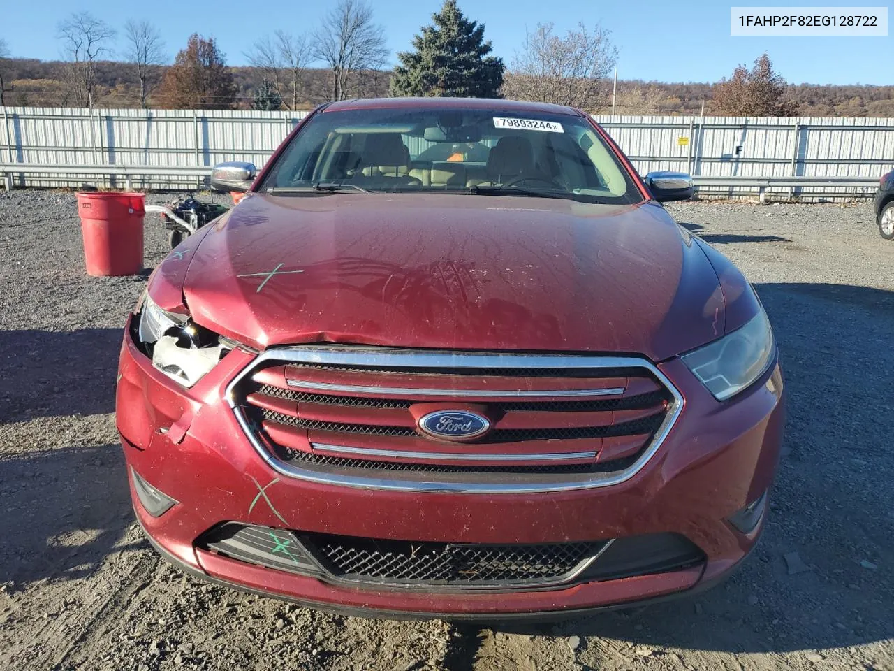 2014 Ford Taurus Limited VIN: 1FAHP2F82EG128722 Lot: 79893244