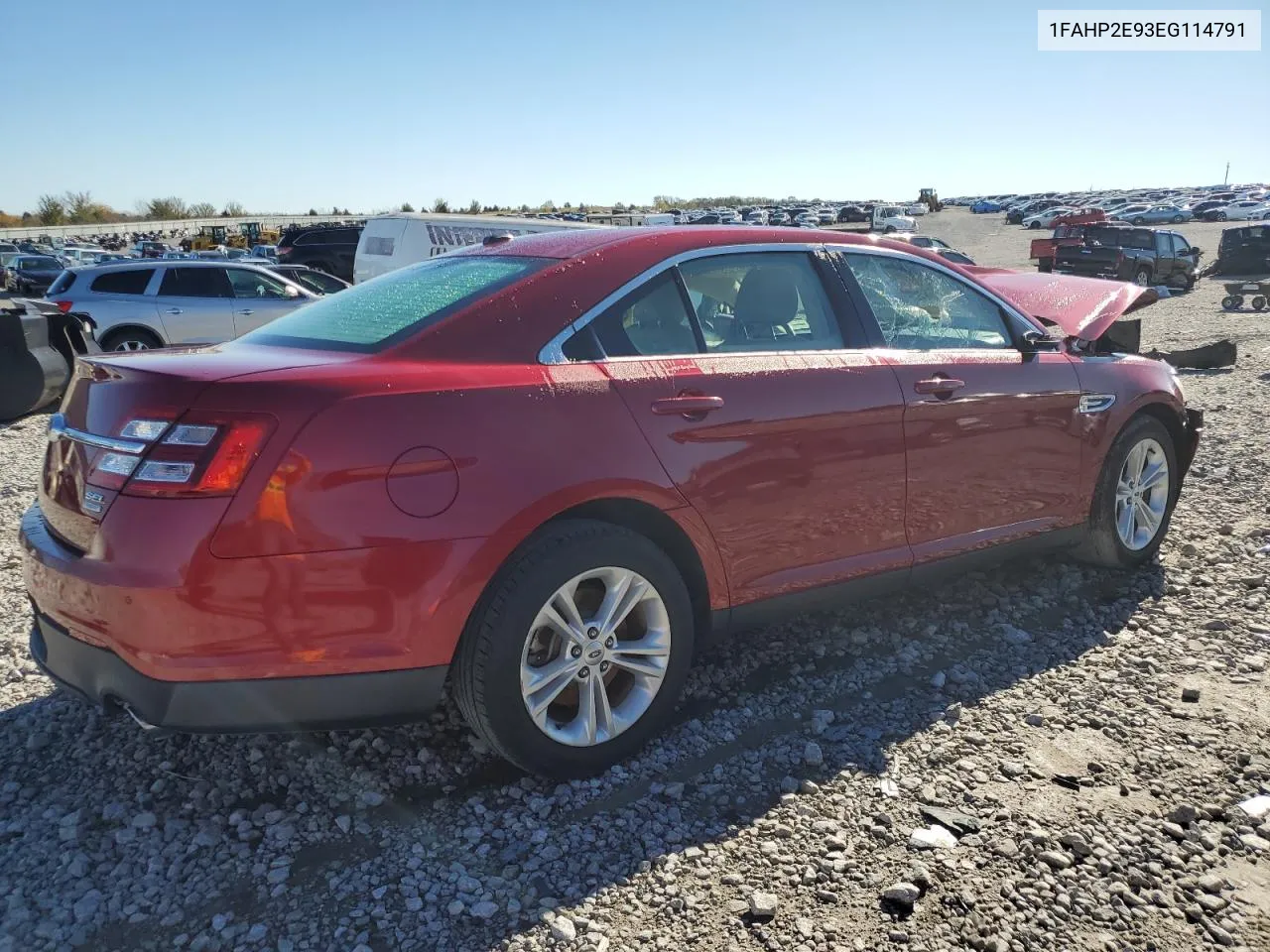 2014 Ford Taurus Sel VIN: 1FAHP2E93EG114791 Lot: 80111154